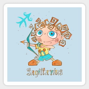 Sagittarius zodiac children Magnet